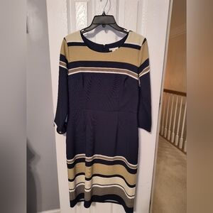 Cato's Striped Dress size 10